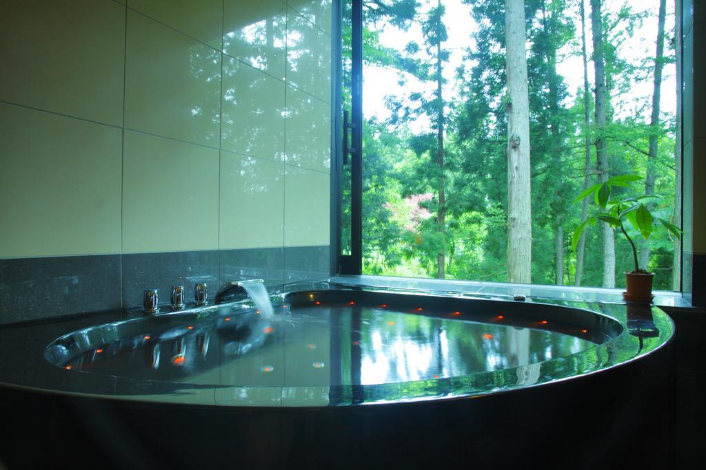 Hakubagoryu Pension&Logcottage Arumu 外观 照片