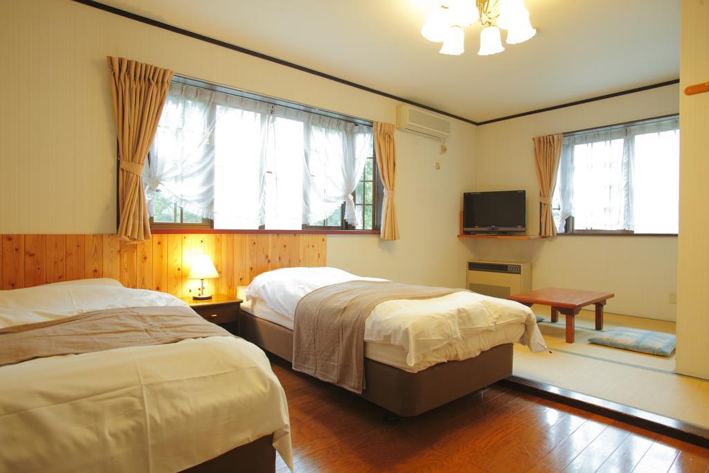 Hakubagoryu Pension&Logcottage Arumu 外观 照片