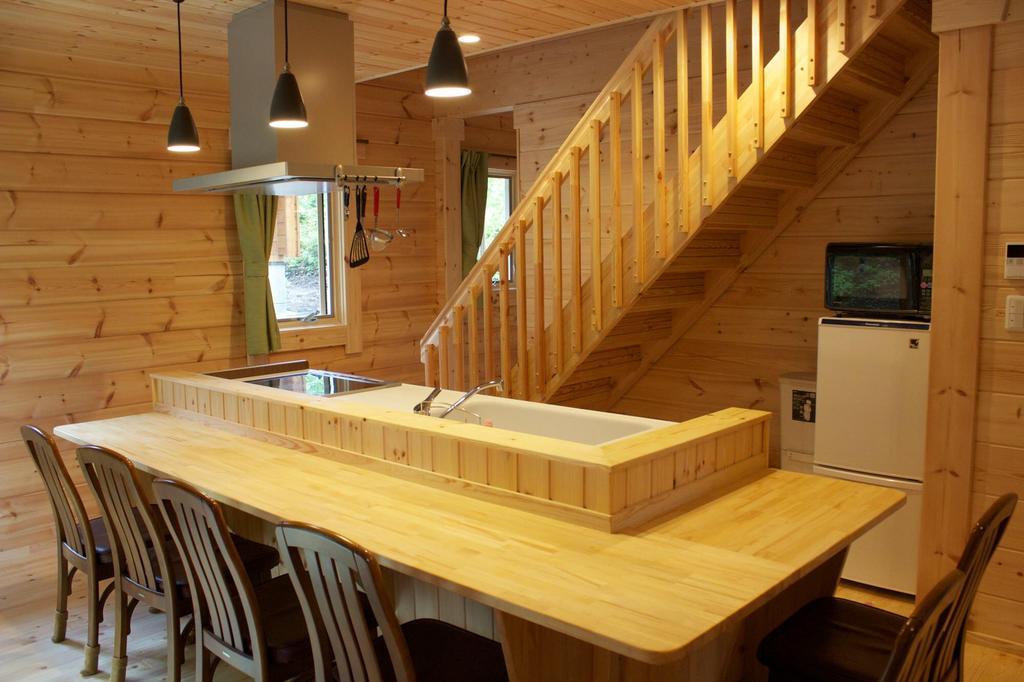 Hakubagoryu Pension&Logcottage Arumu 外观 照片