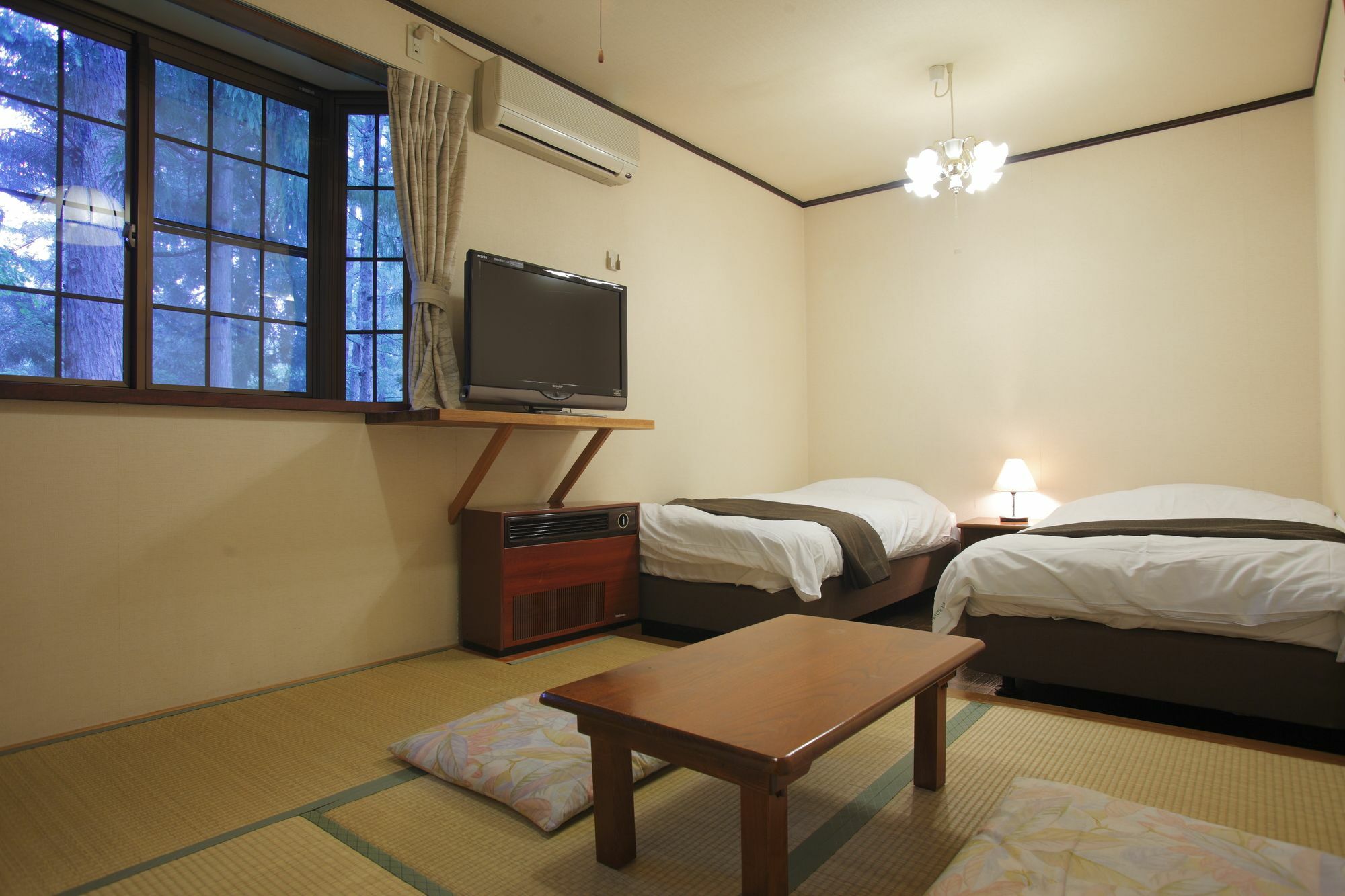 Hakubagoryu Pension&Logcottage Arumu 外观 照片